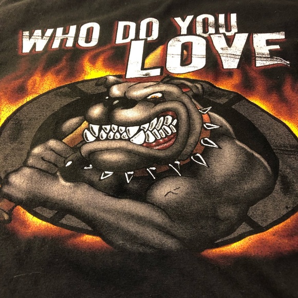 Vintage George Thorogood & The Destroyers double sided Tee T-Shirt cotton Large - Picture 4 of 8